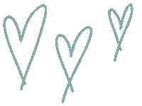 Hearts Sticker by creativedepot
