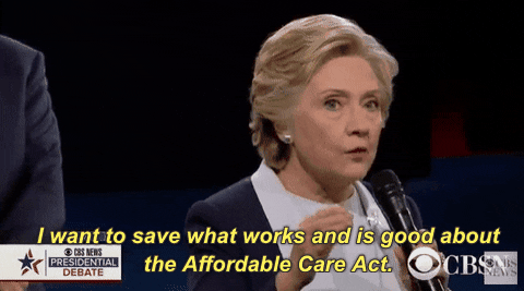 Hillary Clinton Affordable Care Act GIF by Election 2016