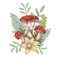 Amanita Datura Sticker