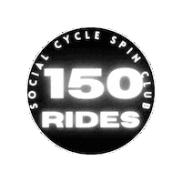 150 Sticker by Social Cycle Spin Club