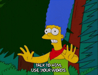 happy marge simpson GIF