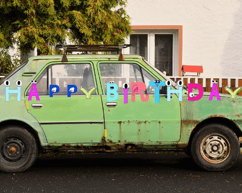 mikekc giphygifmaker jokes skoda happy birhday GIF