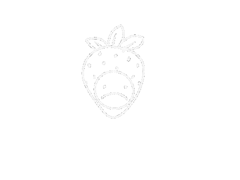 Cryingstrawberry_ giphyupload white cryingstrawberry Sticker