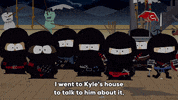 house ninja GIF by South Park 