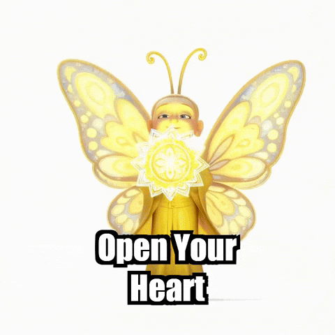 Open Your Heart Wisdom GIF by BuddhaFlyJourney