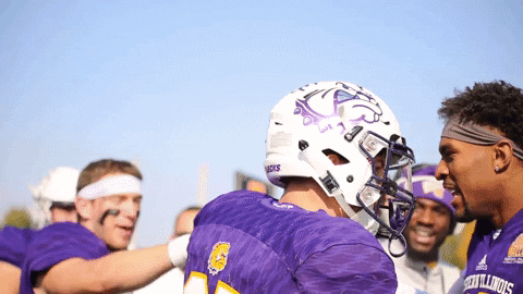 Football College GIF by Western Illinois University