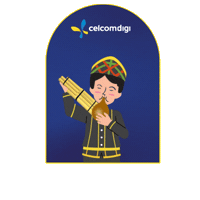 Harigawai Sticker by CelcomDigi