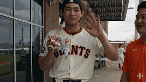 Giants Baseball Hello GIF by San Francisco Giants