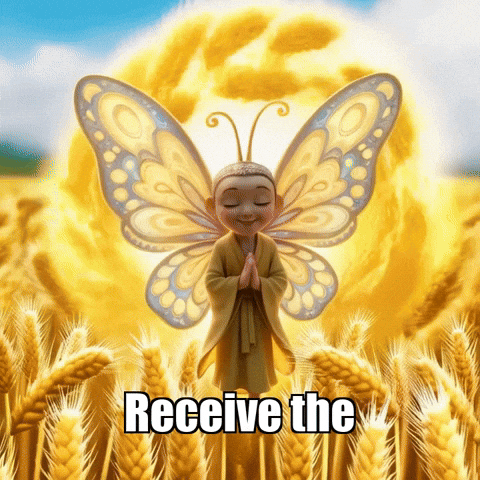 Blessings Prosperity GIF by BuddhaFlyJourney