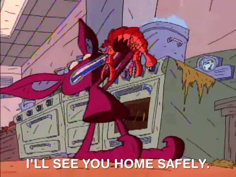 nickrewind giphydvr nicksplat aaahh real monsters giphyarm041 GIF