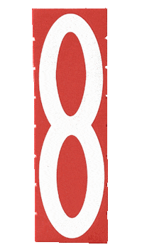 mathstackers math block number 8 Sticker