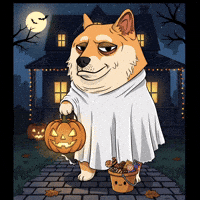 Trick Or Treat Halloween GIF by Doge Pound