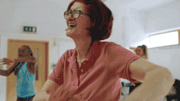 thisgirlcan giphyupload happy dance party GIF