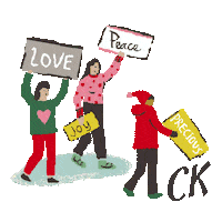 Merry Christmas Love Sticker by Cath Kidston