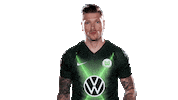 Daniel Ginczek Sticker Sticker by VfL Wolfsburg