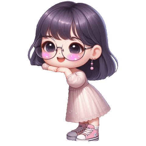 Girl Sticker
