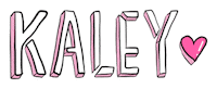 Logo Ornament Sticker by Kaley Skincare