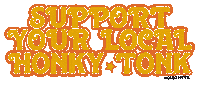 RodeoHippieBrand support clothing local rodeo Sticker
