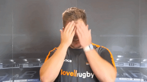 Look Cant Watch GIF by Worcester Warriors