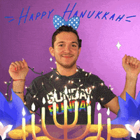 Happy Hanukkah GIF by GIPHY CAM