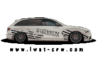 Audi A4 Sticker by lwst.crw_official
