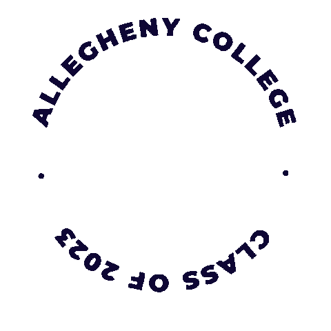 Allegheny 2023 Sticker by Allegheny College