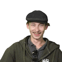 Happy Pascal Sticker by Oeklo