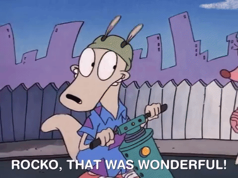 rockos modern life nicksplat GIF
