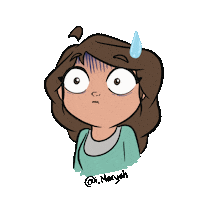 Scared Maryah Sticker