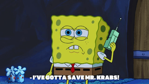 season 9 safe deposit krabs GIF by SpongeBob SquarePants