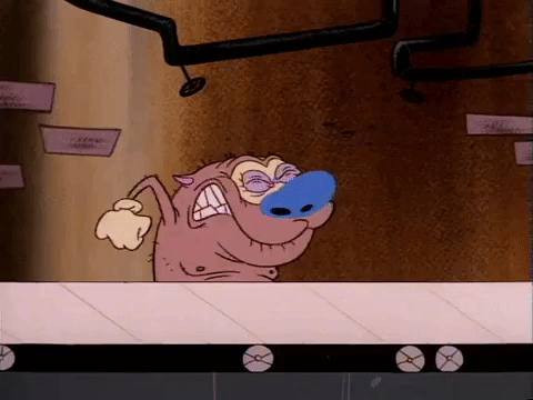 ren and stimpy nicksplat GIF