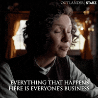 Caitriona Balfe Gossip GIF by Outlander