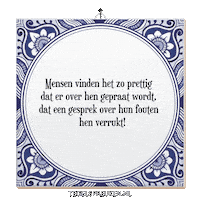 Nl Interesse Sticker by Tegelspreuken.nl