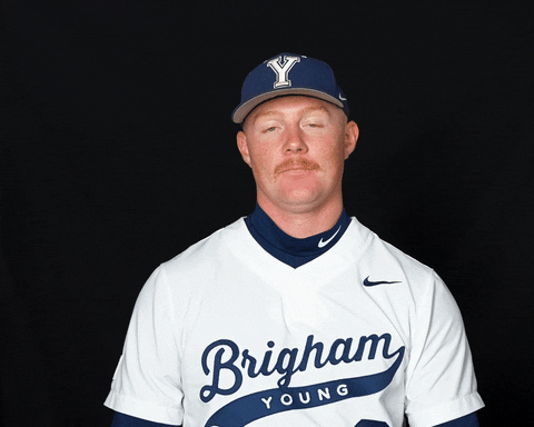 College Baseball Sport GIF by BYU Cougars