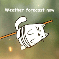 Melting Weather Forecast GIF by MESA My Emotional Support Animal