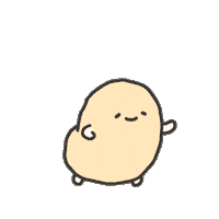 Dance Potato Sticker