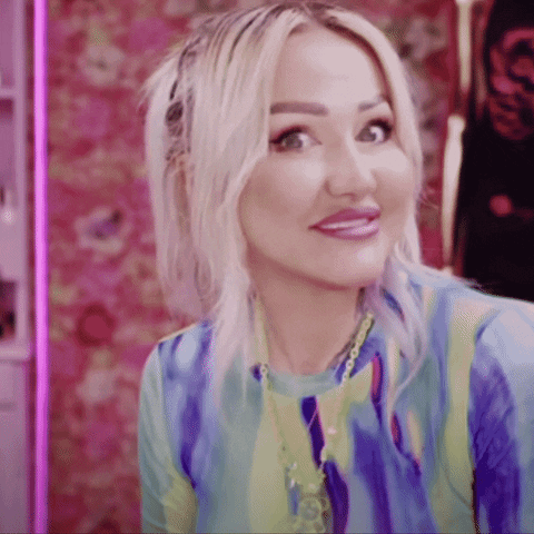 KirstyMeakinNails giphyupload no nope nails GIF