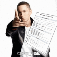 Eminem Job Application GIF