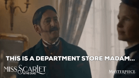 Department Store What GIF by MASTERPIECE | PBS