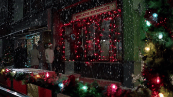 snowing christmas movie GIF by Hallmark Movies & Mysteries