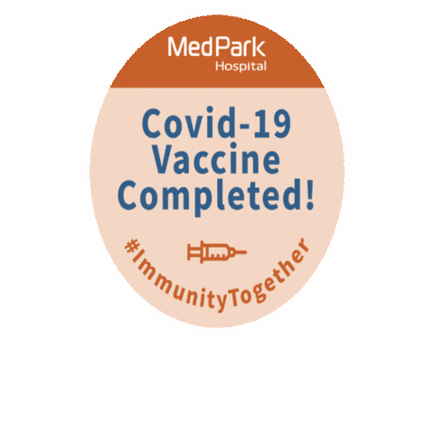 MedPark giphygifmaker covid covid19 vaccine Sticker