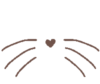 Cat Whiskers Sticker