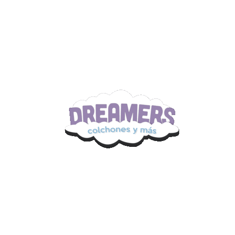 dreamerscolchones dream cloud dreamers colchones Sticker