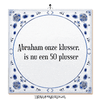 Humor Geluk Sticker by Tegelspreuken.nl