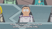 astronaut explaining GIF by South Park 