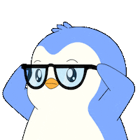 Eyes Looking Sticker by Pudgy Penguins