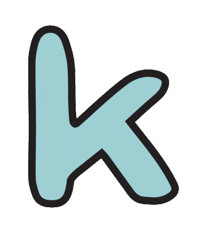 A-Z K Sticker by irlrubyph