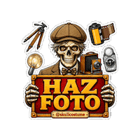Skull Grabar Sticker