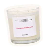 dossierperfumes logo candle perfume perfumes Sticker