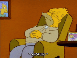 Season 4 Sleep GIF by The Simpsons